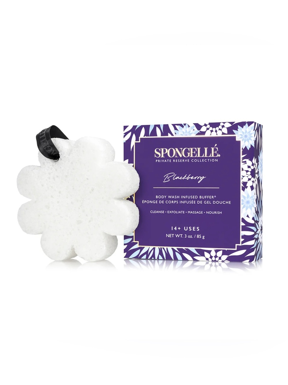 Spongelle Body Wash Infused Buffer in BlackBerry Private Reserve Collection